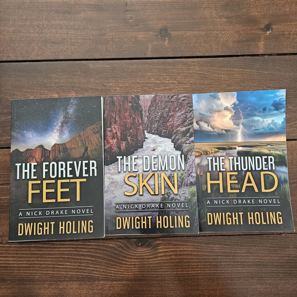 The Forever Feet, The‎ Demon Skin & The Thunder Head Nick Drake Novels by Dwight